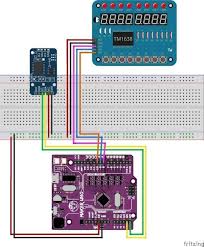Arduino Lektion 42 Tm1638 Led Taster Shield Led Maker Arduino