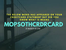 The opposite of it is cr which means credit. Mopsothcrdrcard What The Hell Is This Reckon Talk
