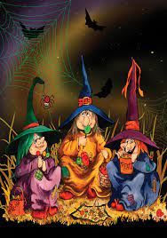Candy Coven Flag Mad About Gardening Halloween Prints Halloween Illustration Halloween Pictures