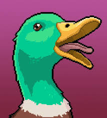 Artstation Pixel Art Duck Stephanie Blais Piksel Art Utka Risunok