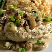 Slow Cooker Chicken In Mushroom Wine Sauce Magic Skillet Recipe Recipes Julia Child Recipes Chicken Recipes