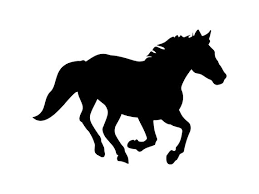 Download Running Horse Svg Galloping Horse Svg Silhouette Cutting File Etsy