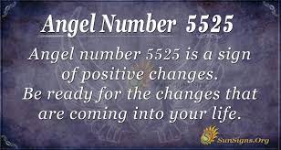 Angel Number 5525 Meaning A Sign Of Positive Changes Sunsigns Org