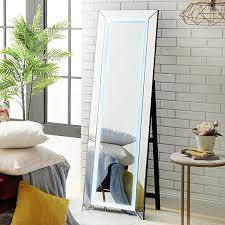 Buy Miya Led Full Length Mirror Floor Standing Touch Sensor Light Foldable Inspired Home By Inspired Home On Dot Bo Get free shipping on qualified floor mirrors or buy online pick up in store today in the home decor department. miya led full length mirror floor standing touch sensor light foldable inspired home