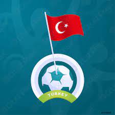 Türkei türkiye baby trikot em 2021 fanshirt babies baby kurzarm body. Turkei Vektor Flagge Zu Einem Fussball Em 2020 Stock Vektorgrafi Crushpixel