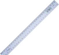 Treeline Plastic Ruler 30cm Clear