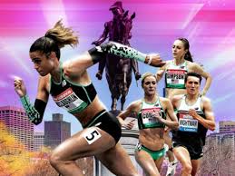 25, 2020 in boston, massachusetts. Athletics World Athletics Championships Medalists Mclaughlin And Coburn Set To Return To New Balance World Athletics Sydney Mclaughlin Track And Field Athlete