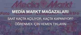 Media markt, televizyondan dizüstü bilgisayarlara, dijital fotoğraf makinelerinden oyun konsollarına, 50.000 çeşide varan geniş ürün yelpazesine sahiptir. Media Markt Calisma Saatleri 2018 Saat Kacta Aciliyor Kapaniyor