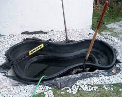 Then again, if you're going to have a larger water feature lined with a hard shell, it. Preformed Ponds Great Way To Landscape Your Yard Plastic Pond Plastic Pond Liner Pond Liner