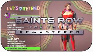 May 18, 2021 · saints row: Saints Row 3 Remastered Character Customization Gameplay Xbox One Ps4 And Pc Youtube
