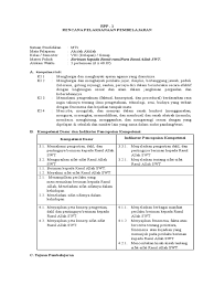 Download rpp prakarya smp kelas 7 8 9 kurikulum 2013 revisi 2017 dan revisi 2020 1 lembar semester 1 2 ganjil dan genap. 5 Rpp Akidah Akhlak Kls 8 Smt 21