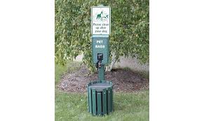 Pet waste station equipment 3. Recycled Plastic Header Bag Pet Waste Stations Kpet 12 Kirbybuilt Products