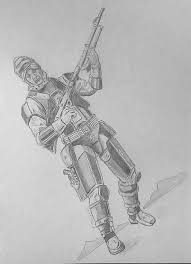 Dengar The Corellian Bounty Hunter From The Empire Strikes Back Empire Strike Sketch Book My Superhero