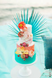 California Coast Wedding Inspiration Tropical Wedding Tropical Wedding Cake Luau Cakes Hawaii Cake