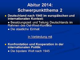 Doch vom politischen oder militärischen standpunkt aus. Abitur 2014 Schwerpunktthema 2 Ppt Video Online Herunterladen