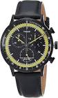 Men's Waterbury Classic Chronograph 40mm Stainless Steel Analog Quartz Leather Strap, Black, 20 Casual Watch (Model: TW2U04800) Timex
