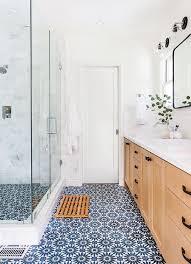 Master Bathroom Modern Design Patterned Bathroom Tiles Trending Bathroom Colors Bathroom Interior Design