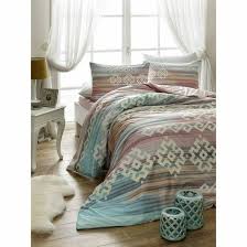 Casabel Paprika Cift Kisilik Ranforce Nevresim Desenli 2020 Nevresim Carsaflar Yatak Odasi