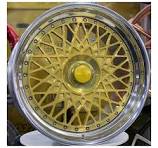 Z22012-24 Inch YELLOW LINE Car Alloy /aluminum Wheels 4X100/114.3