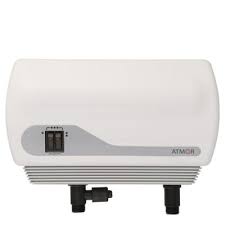 Atmor 13kw 240 Volt 2 25 Gpm Electric Tankless Water Heater With Pressure Relief Device On Demand Wa Tankless Water Heater On Demand Water Heater Water Heater