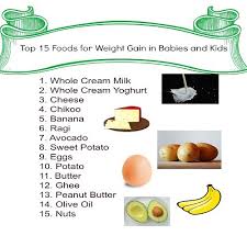 Food For 15 Month Old Baby To Gain Weight Healthy Food