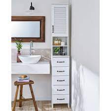 ルーバー扉すき間ランドリー収納庫 幅30cm 通販 ディノス 洗面所 収納 ディノス 収納