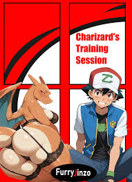 A Jornada de Treino do Charizard (Pokemon) [FurryJinzo] - English - Porn  Comics