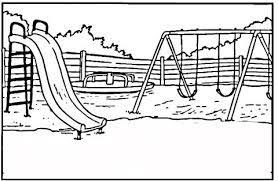 Parque De Juegos Dibujo Para Colorear Kindergarten Coloring Pages Coloring Books Free Printable Coloring Pages
