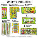 Fun Flavors Box Sour Candy Lovers Sweet Snack Care Package - 30 ...