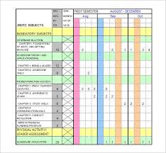 25 schedule templates docs