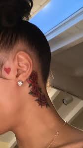 Pinterest Bird Tattoo Behind Ear Pinterest Elianox In 2020 Neck Tattoos Women Girl Neck Tattoos Stylist Tattoos