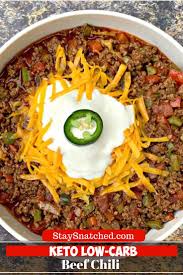 Easy Keto Low Carb Beef Chili Is The Best Quick Recipe That Is Loaded With Spices Seasonings Beef B Keto Chili Recipe Chili Recipe Easy Quick Low Carb Chili