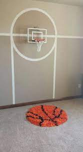 49 Super Ideas Sport Kids Room Basketball Court Basketball Theme Room Kids Sports Room Basketball Bedroom