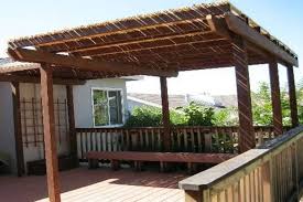 Pergola Bamboo Roof Panels Novocom Top