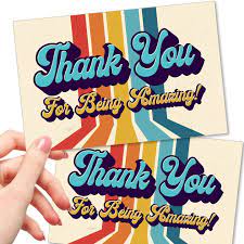 Making note cards crls research guide. Buy 50 Thank You For Being Amazing Postcards Kudos Appreciation Note Cards For Staff Team Student Volunteer Donor Teacher Or Employee Recognition And Thanks For Making A Difference Online In Indonesia B08rsr4p7y