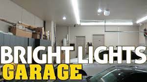Installing the best garage lighting around your workspace will brighten up your area, making it easier to see the details that matter when you're if you need a light for directly over your workstation, consider whether that is better served by a light hanging from the ceiling or one mounted flush to the. Super Bright Led Garage Workshop Lighting Best Garage Lights Youtube