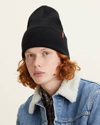 Bonnet Femme Nike Levi's Batwing Embroidered Slouchy Beanie, Bonnet Homme  Bonnet Chauffant Cheveux Soin