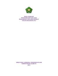 Hingga pada akhirnya akan mampu menciptakan kehidupan yang berkualitas sebagai seorang manusia. Buku Panduan Program Bantuan Dana Pengabdian Pada