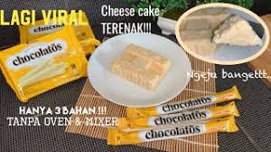 Ritz wafer roll cheese 利脆 夾心威化 芝士味. Chocolatos Ice Cake Cheese Lagi Viral Tanpa Oven Mixer Youtube