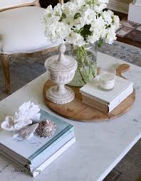 This large coffee table is so beautiful and stylish. How To Style A Coffee Table My Five Essential Tips