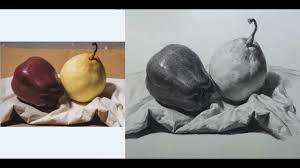 Look at your still life arrangement and notice where you see the darkest areas and shadows. Basic Still Life Drawing In Pencil Still Life Drawing Life Drawing Pencil Drawings