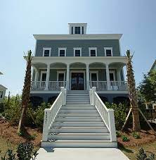 Exteriors Cline Homes In 2020 Farmhouse Living Exterior Blue Haven Pools