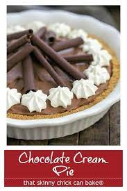 Easy Chocolate Cream Pie Recipe Homemade Desserts Desserts Party Food Dessert