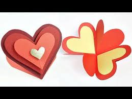 So you know it'll fit. Valentine S Day Greeting Gift Card Love Design Ideas For Boyfriend Heart Card Step By Step Diy Youtube