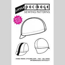 Little Package Cycling Cap Sewing Pattern Kit Cap Patterns Sewing Patterns Cycling Cap