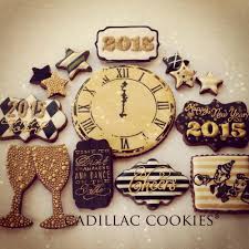 Happy New Year New Years Cookies Cookies Fancy Cookies