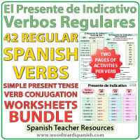 present tense in spanish