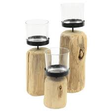 I know that summer is over and christmas is fast approaching, but i keep my driftwood out all year long. Driftwood Candle Holders Set