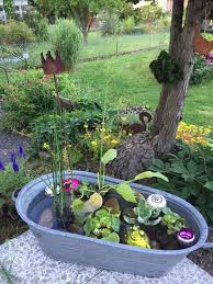 Alte Zinkwanne Mit Griffen Ideal F Amp Uuml R Den Garten Z Bsp Als Pflanzgef Amp Auml Amp Szlig Ma Amp Sz Bepflanzung Brunnen Garten Miniteich
