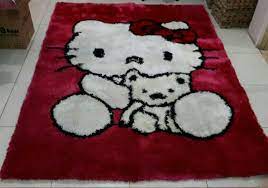 Cash on delivery (cod) / bayar di tempat. Karpet Bulu Hello Kitty Perabotan Rumah Di Carousell